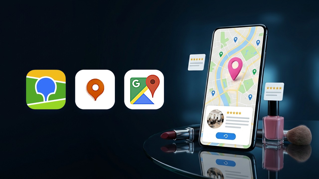 2ГИС, Яндекс Карты и Google Maps: карты и отзывы как способ продвижения салона красоты в своём районе
