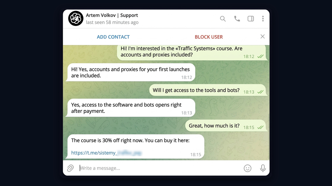 AI support assistant on Telegram: the