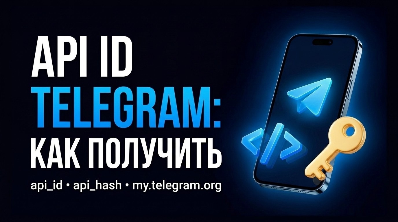 API ID Telegram: как получить api_id и api_hash и зачем они нужны