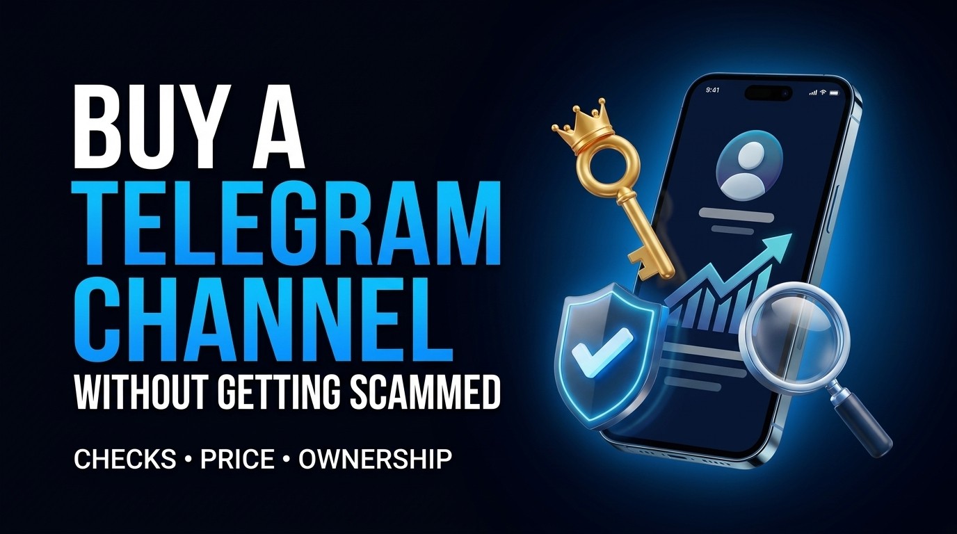 How to Buy a Telegram Channel Without Getting Scammed