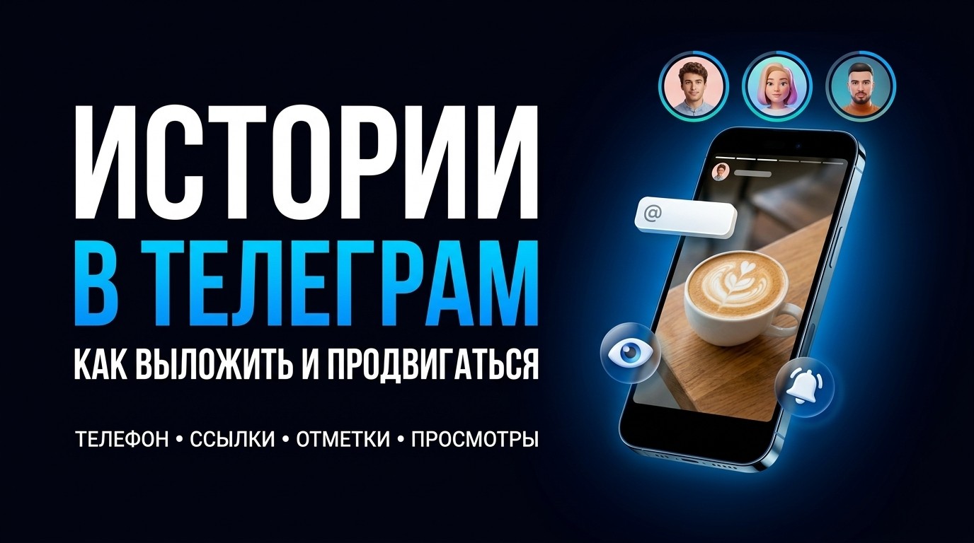 Истории в Телеграм: как публиковать сторис и привлекать через них подписчиков