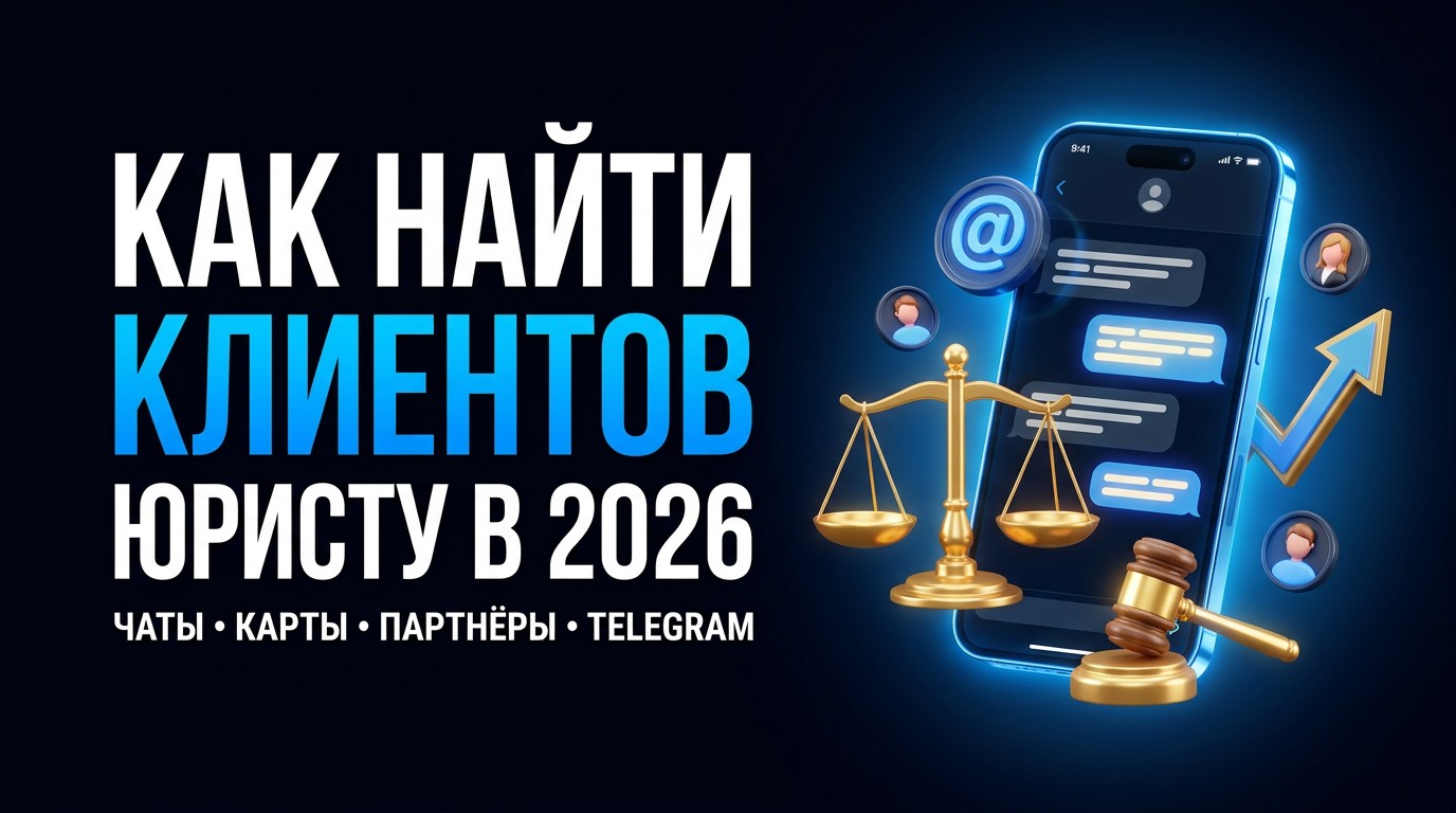 Как найти клиентов юристу: 10 рабочих способов в 2026 году