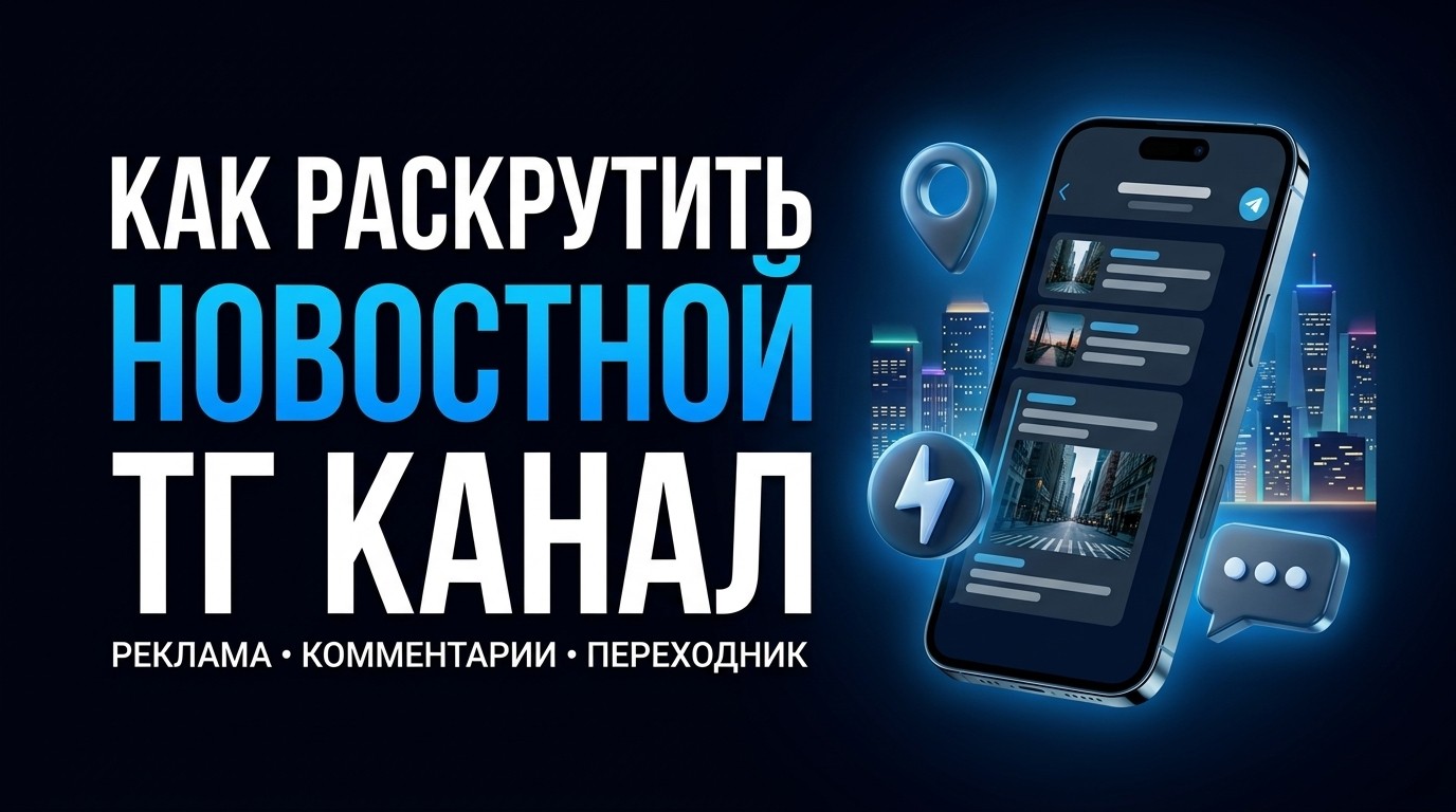 Как раскрутить новостной ТГ канал: 5 способов продвижения в 2026