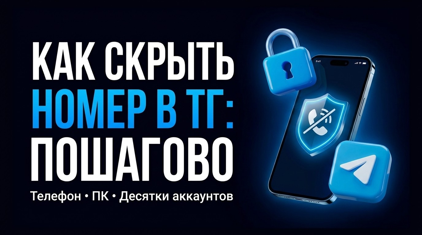 Как скрыть номер в телеграмме: на айфоне, андроиде, ПК и от всех