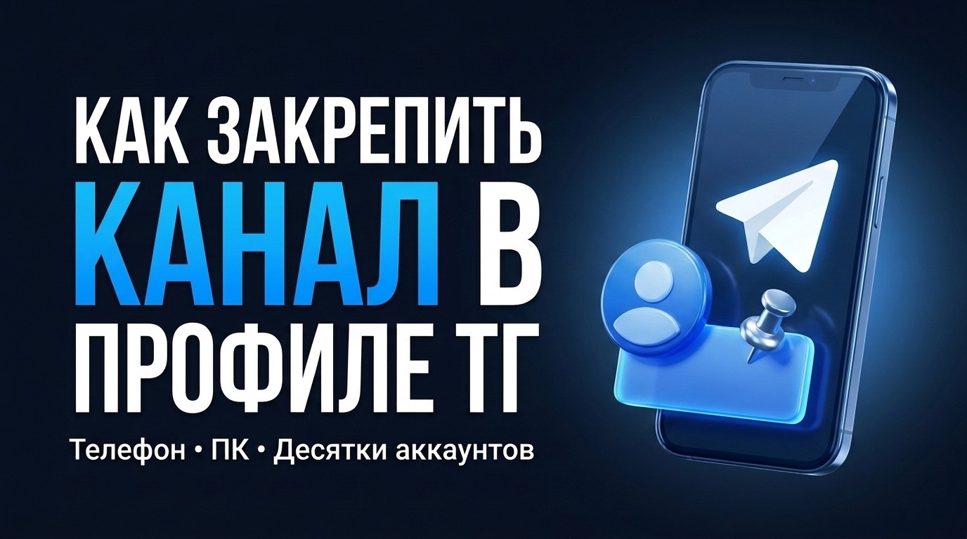 Канал в профиле тг: как добавить и закрепить на телефоне и ПК