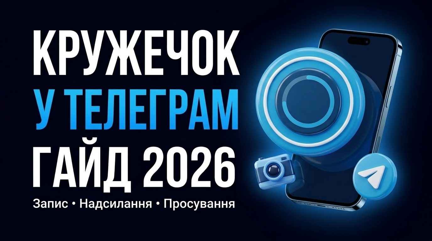 Кружечок в телеграм: як записати, надіслати й використати для просування