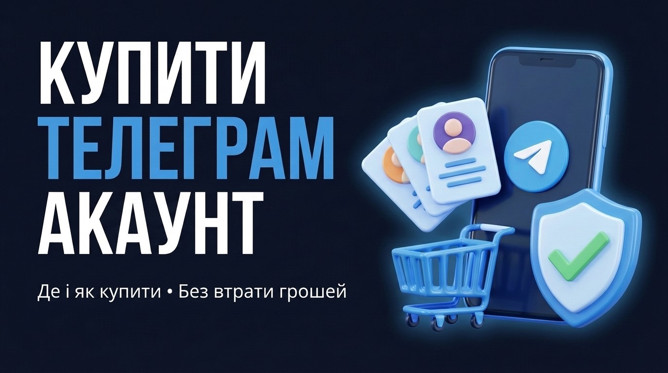 Купити акаунт телеграм: де і як купити тг акаунт без втрати грошей