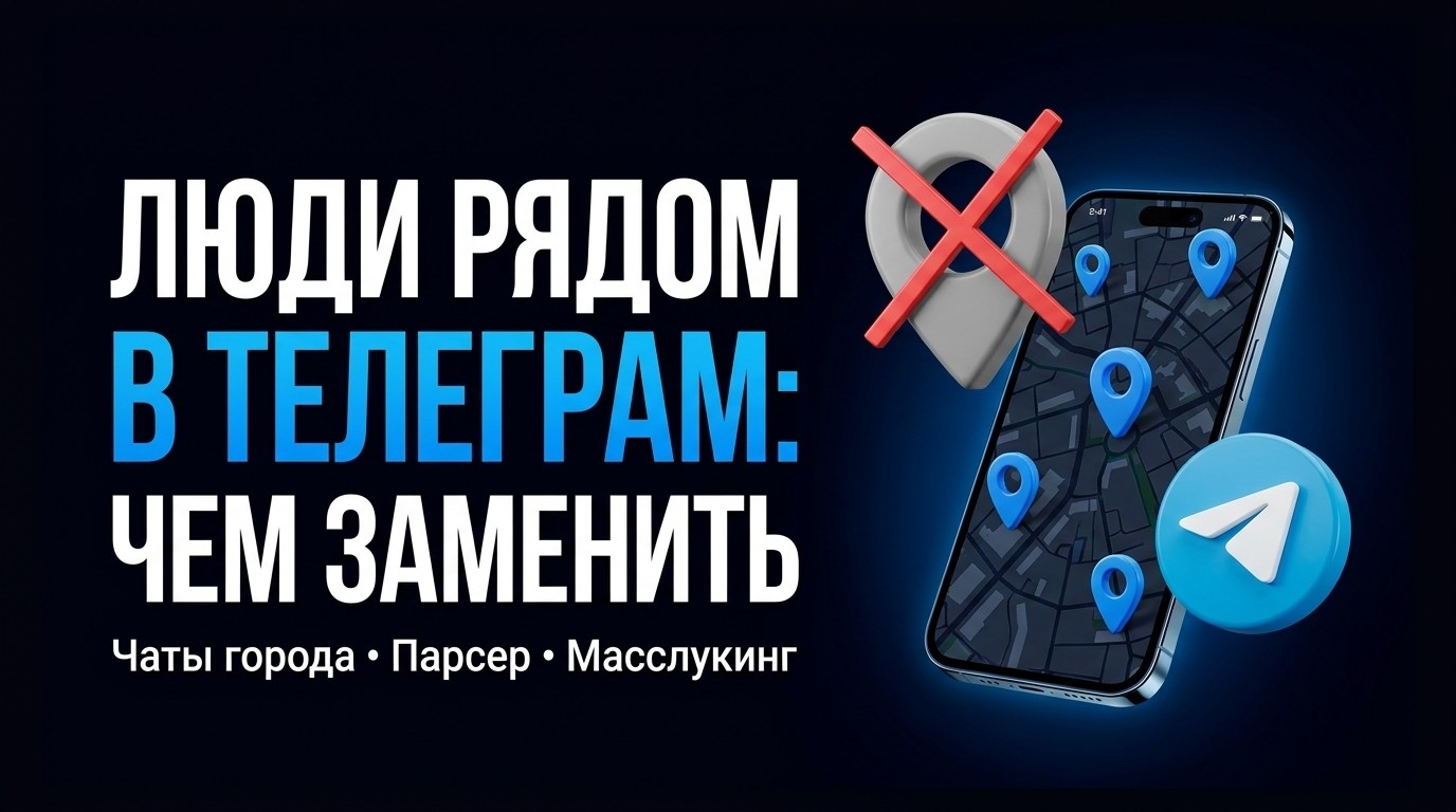 Люди рядом в Телеграм: где функция и чем заменить