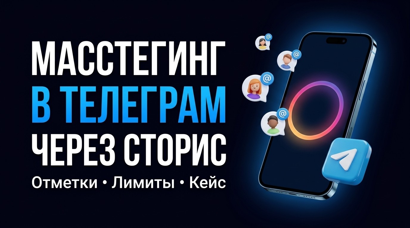 Масстегинг в Телеграм: как привлекать целевую аудиторию через сторис