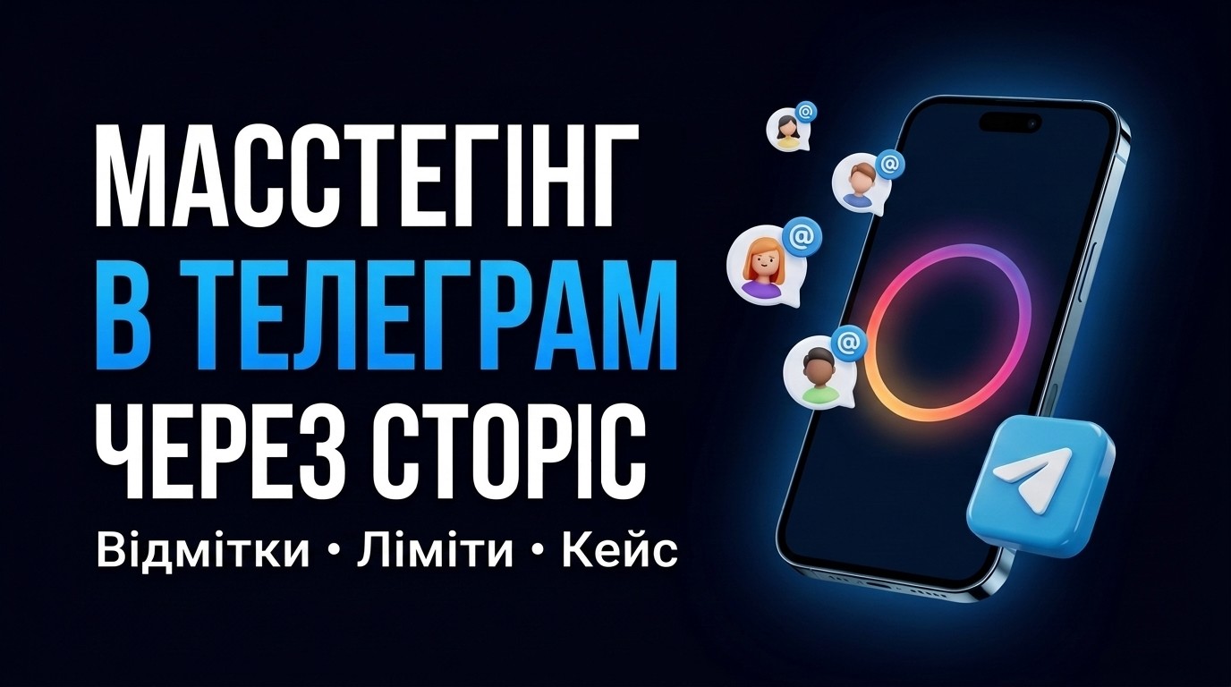 Масстегінг в Телеграм: як залучати цільову аудиторію через сторіс