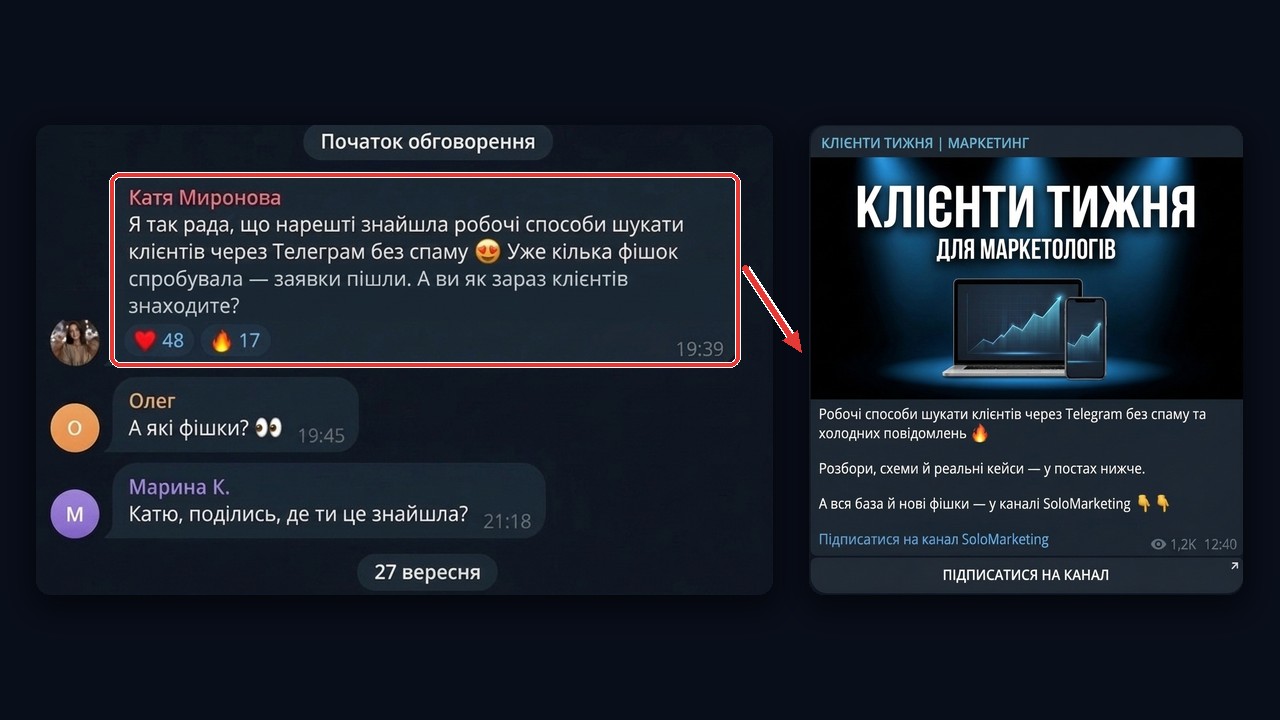 Нейрокоментування: емоційний коментар і перехідник «Клієнти тижня» для маркетологів
