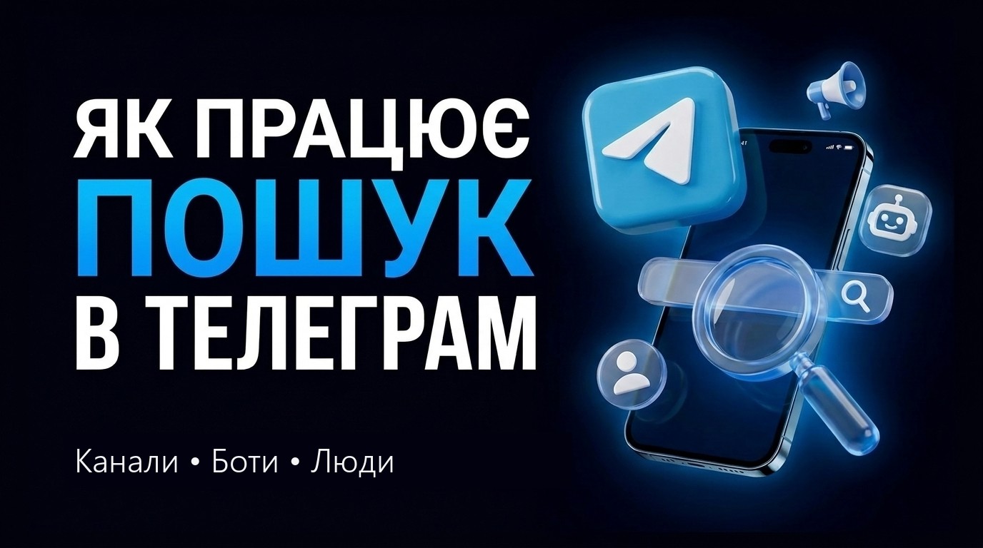 Пошук в телеграм: як знайти канал, бота чи людину