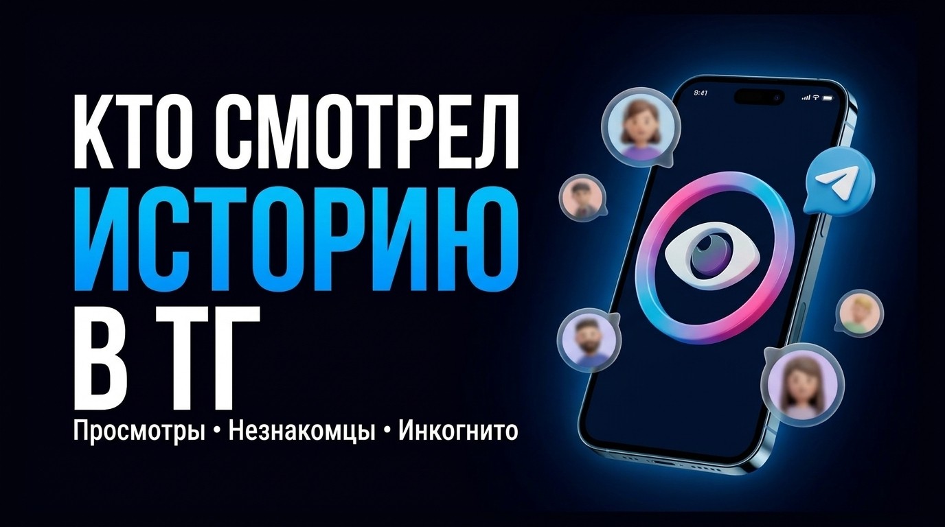 Просмотры историй Телеграм: кто смотрел историю в тг и почему там незнакомцы