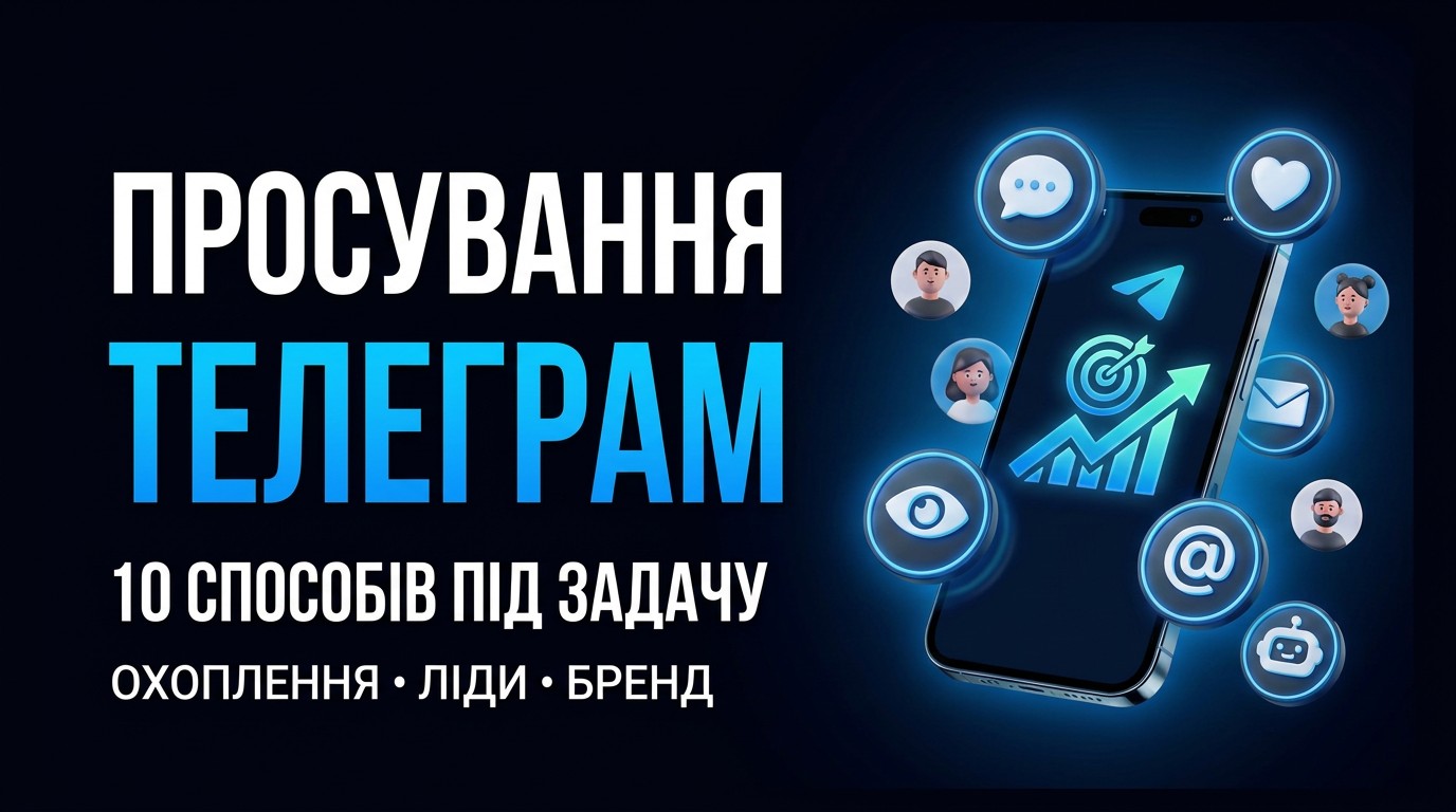 Просування телеграм: який спосіб обрати під свою задачу