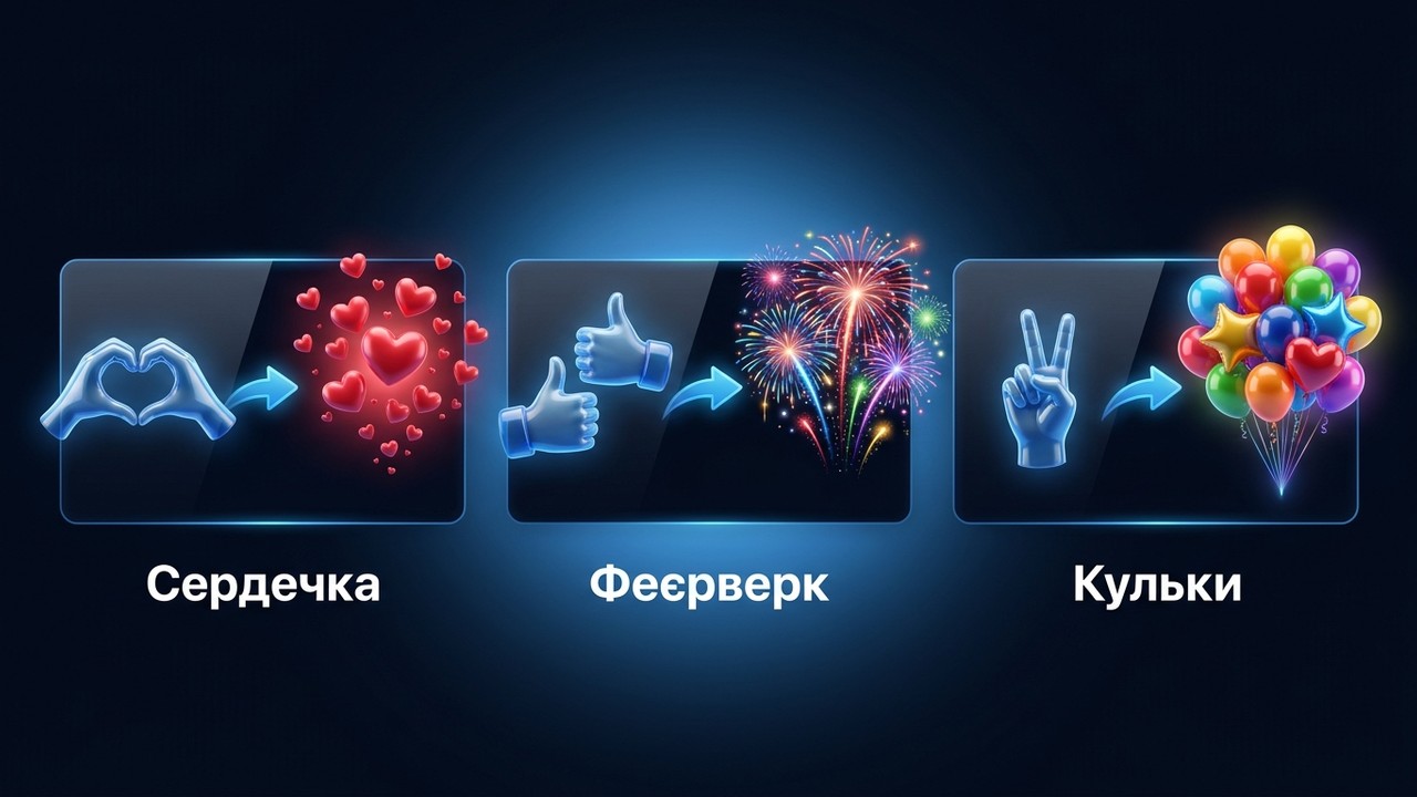 Реакції в кружечках тг на айфоні: жести та ефекти iOS