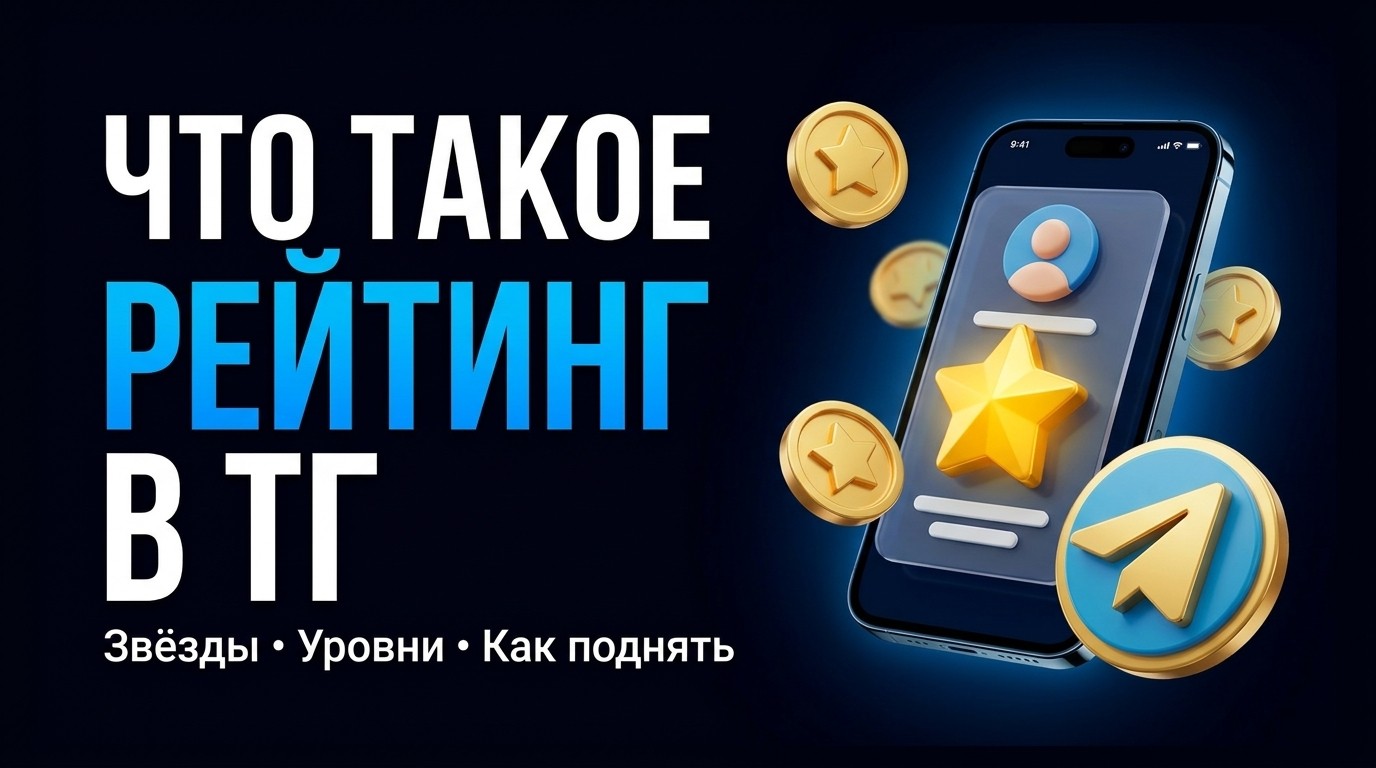 Рейтинг в тг: что это, почему он отрицательный и как его поднять