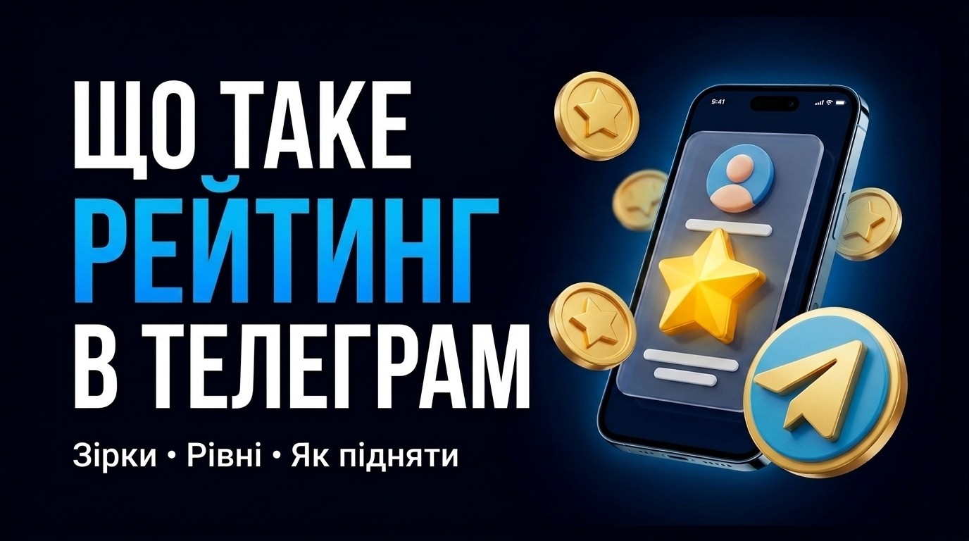 Рейтинг в Телеграм: що це, чому він негативний і як його підняти