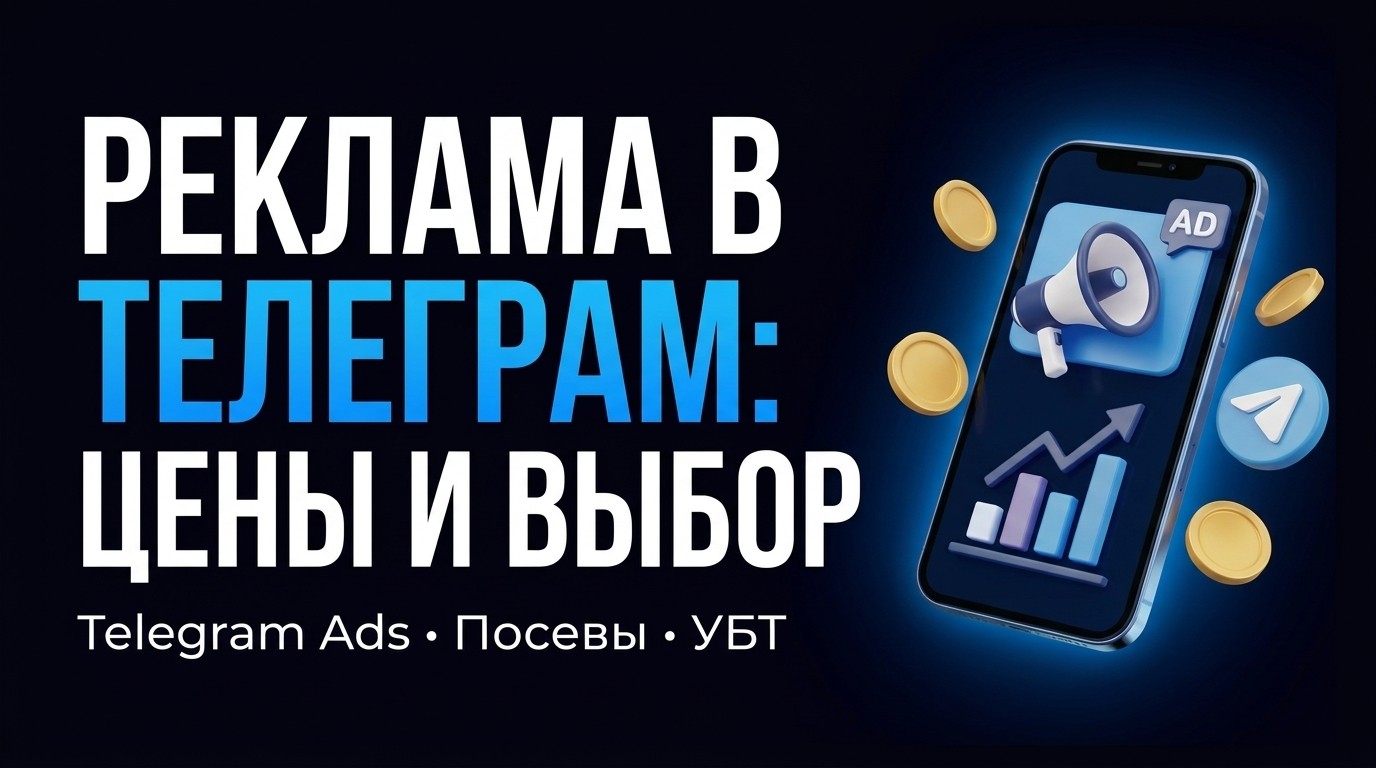 Реклама в Телеграм: Telegram Ads, посевы, цены и бесплатные альтернативы
