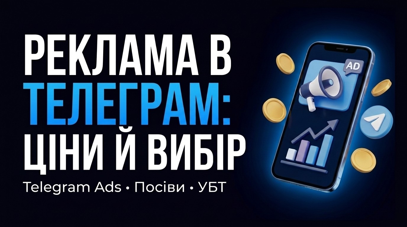 Реклама в Телеграм: Telegram Ads, посіви, ціни та безкоштовні альтернативи