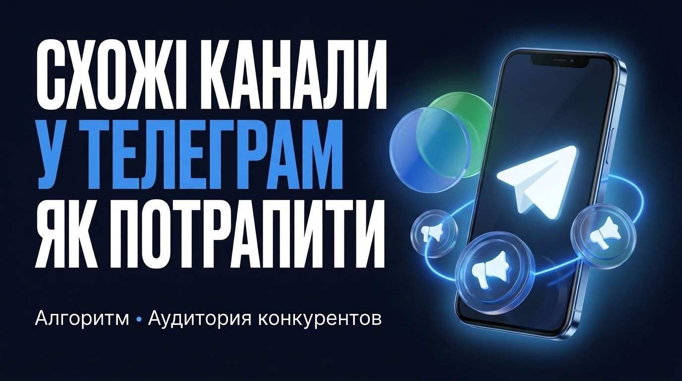 Схожі канали в Телеграм: як працює блок і як туди потрапити
