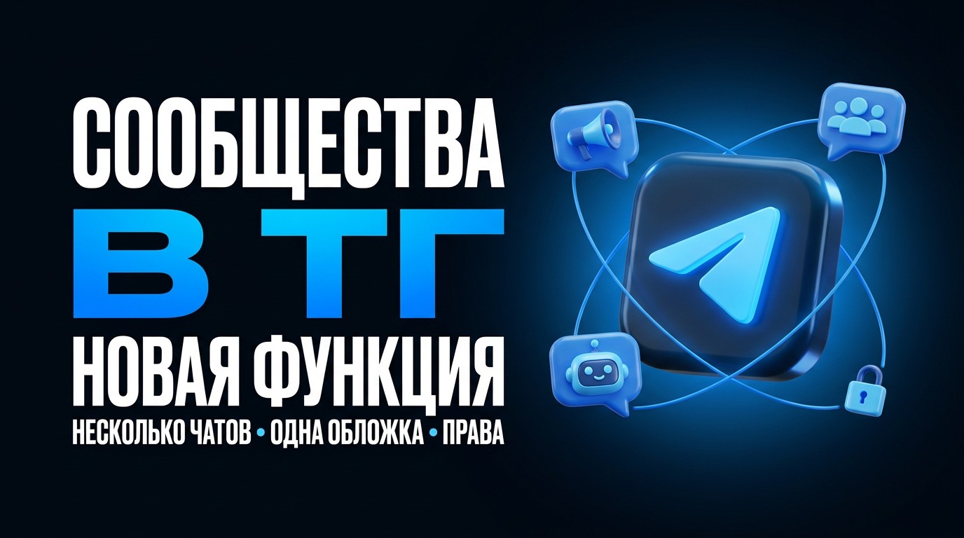 Сообщества в тг: как создать, настроить и оживить чаты