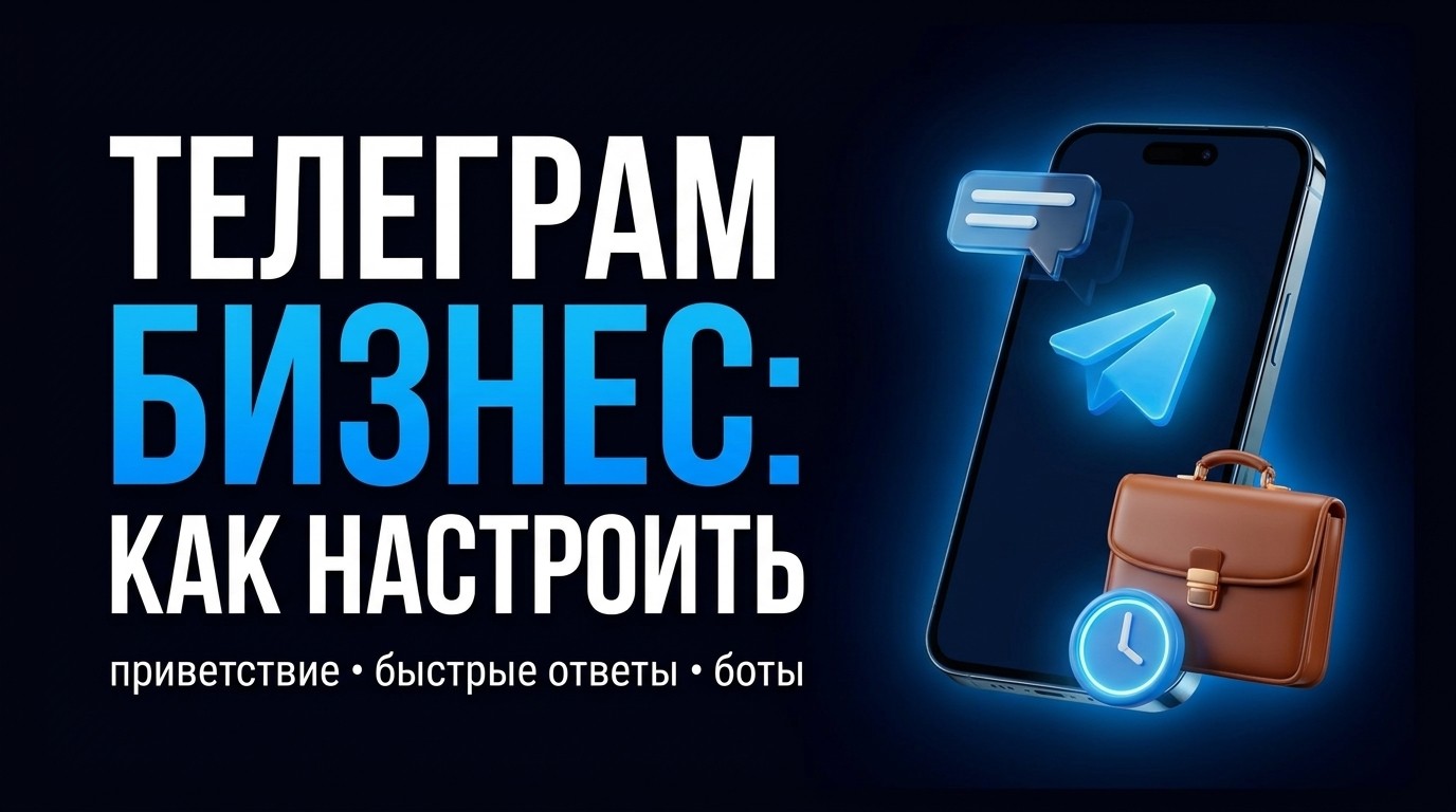 Телеграм Бизнес: что дает бизнес-аккаунт, сколько стоит и как настроить
