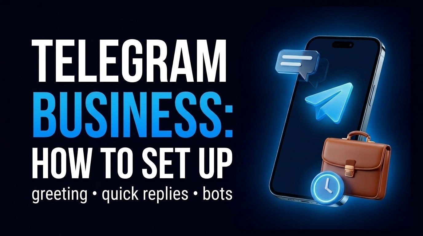 Telegram Business: Features, Price and Setup Guide