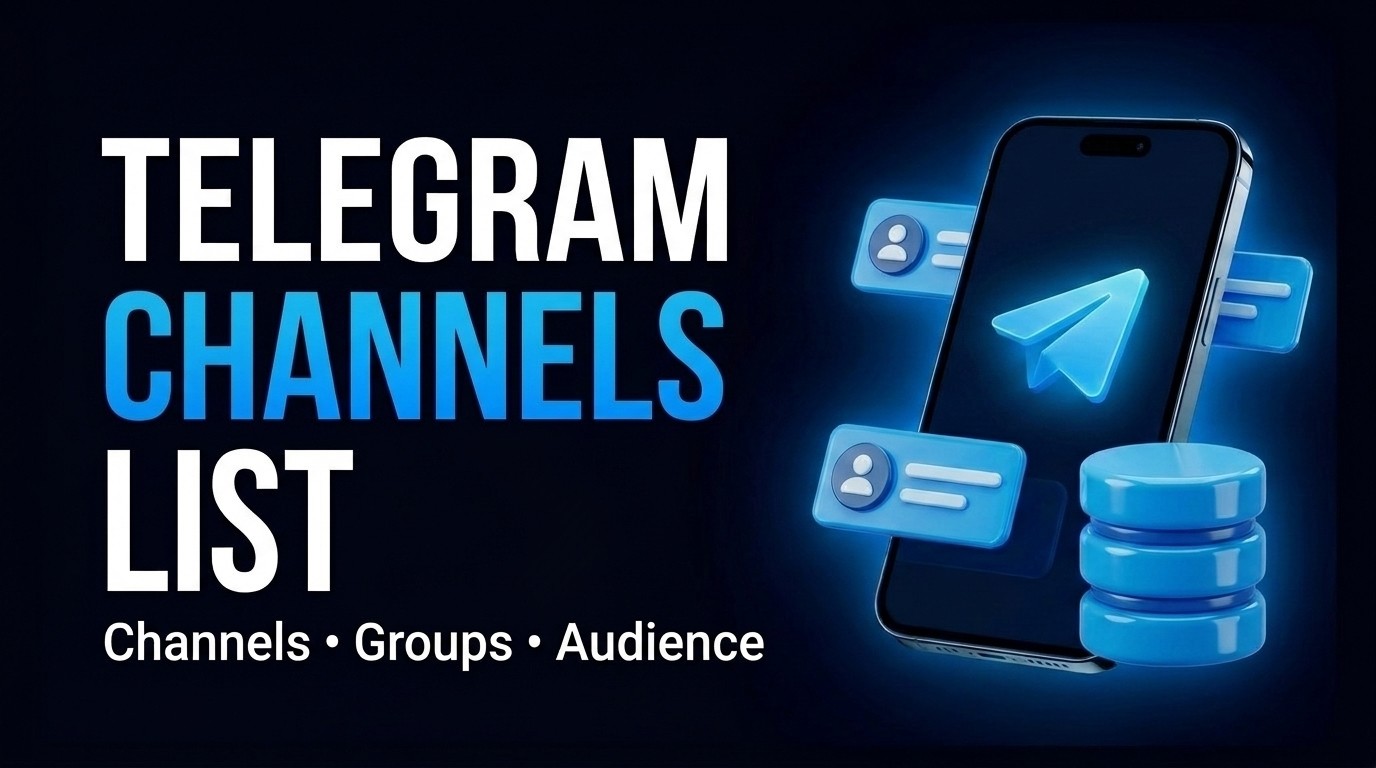 Telegram Channels List: Where to Get a Database of Channels, Groups and Audience