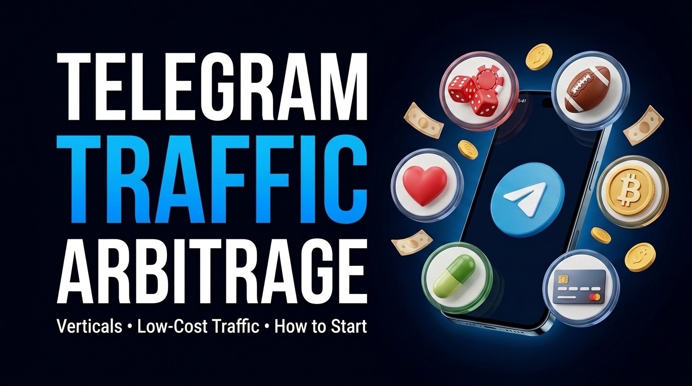 Telegram Traffic Arbitrage: What It Is, Verticals and How to Start in 2026