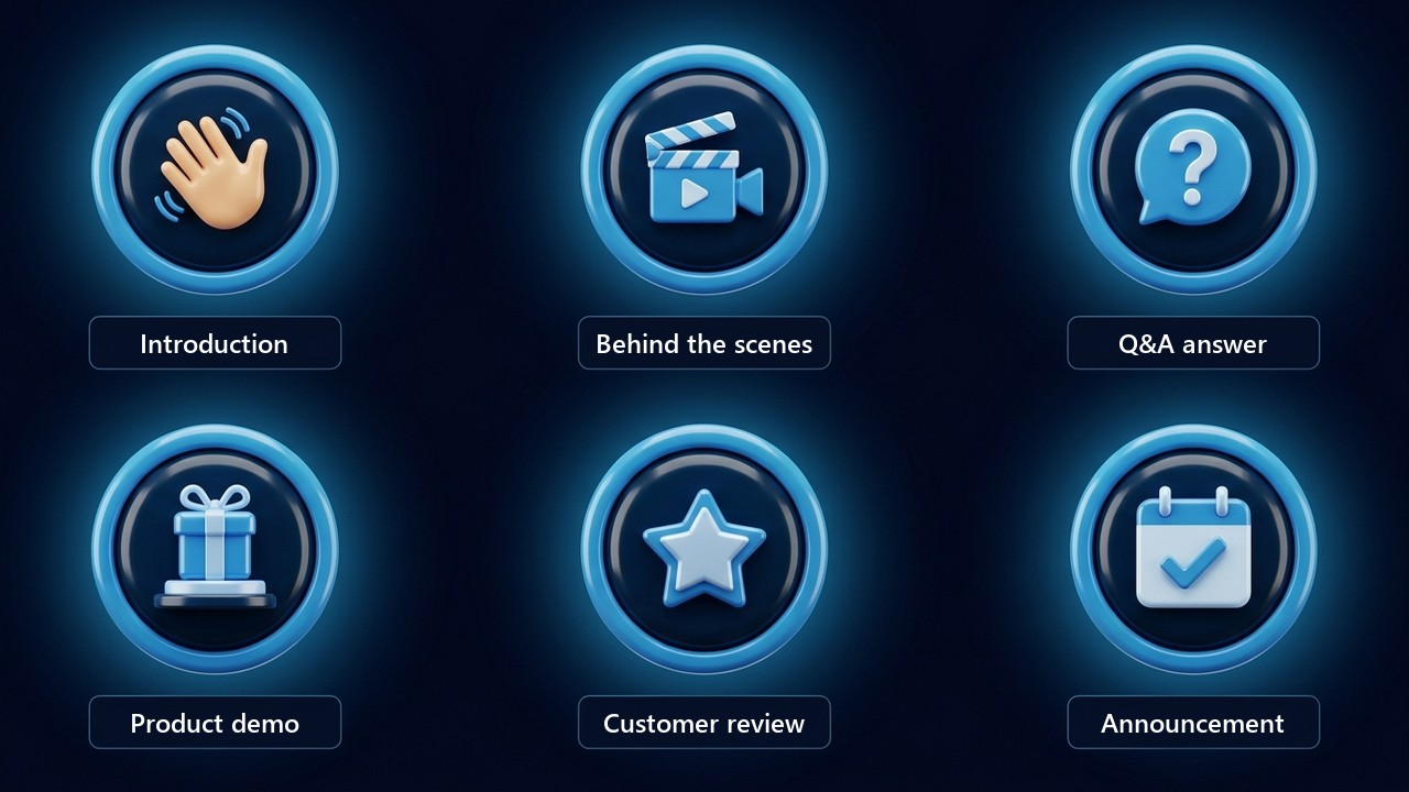 Six content ideas for Telegram video messages in a channel