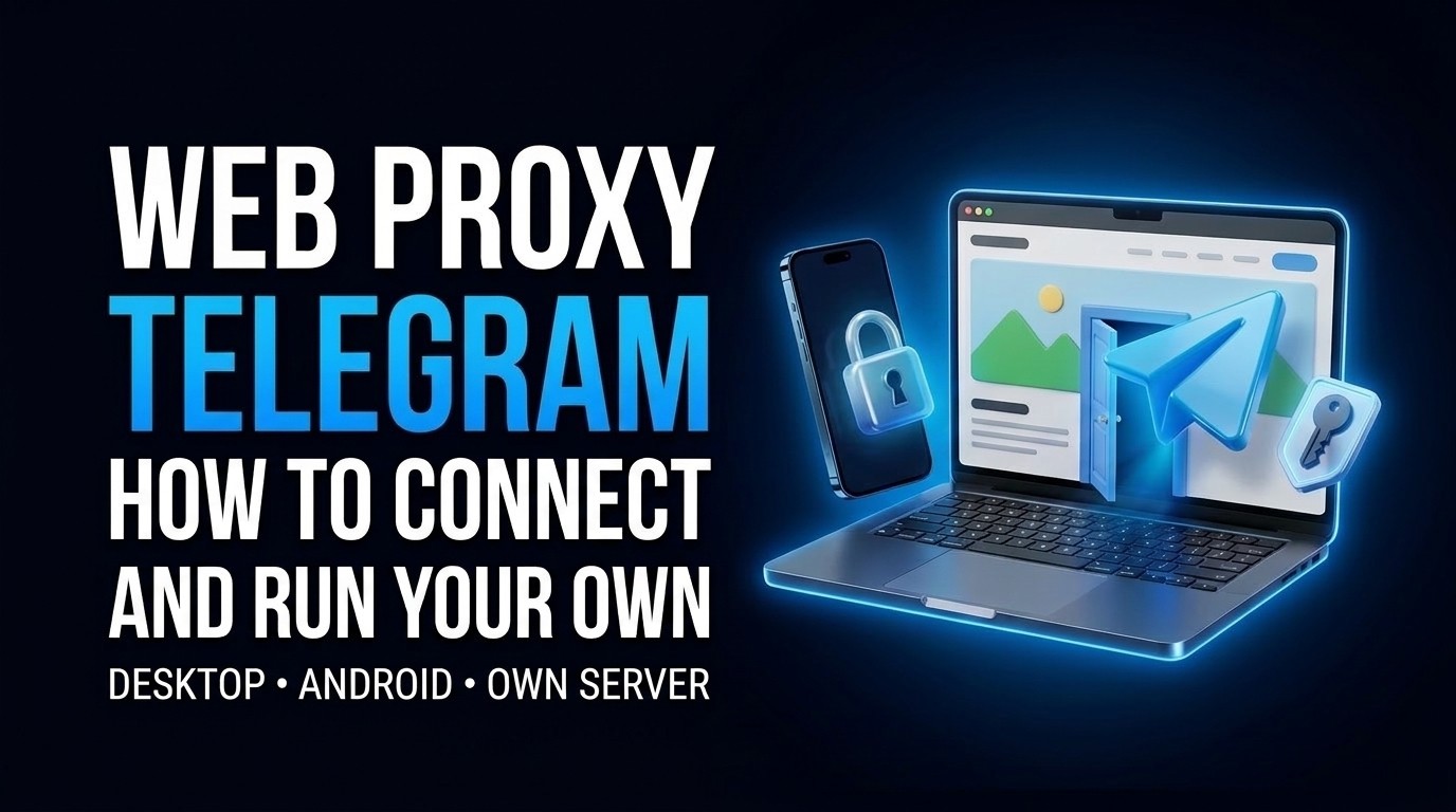 Telegram Web Proxy: What It Is, How to Connect and Run Your Own
