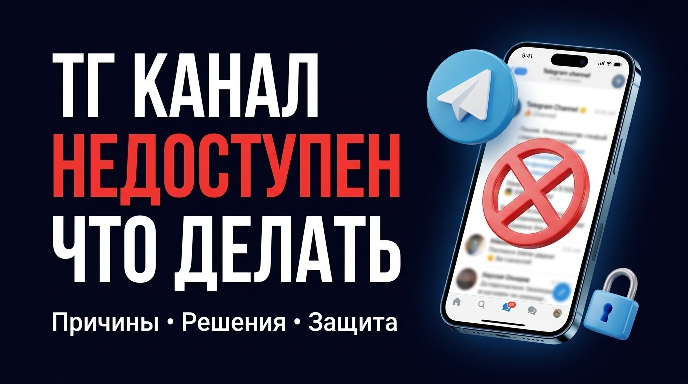 Тг канал недоступен: почему так бывает и что делать