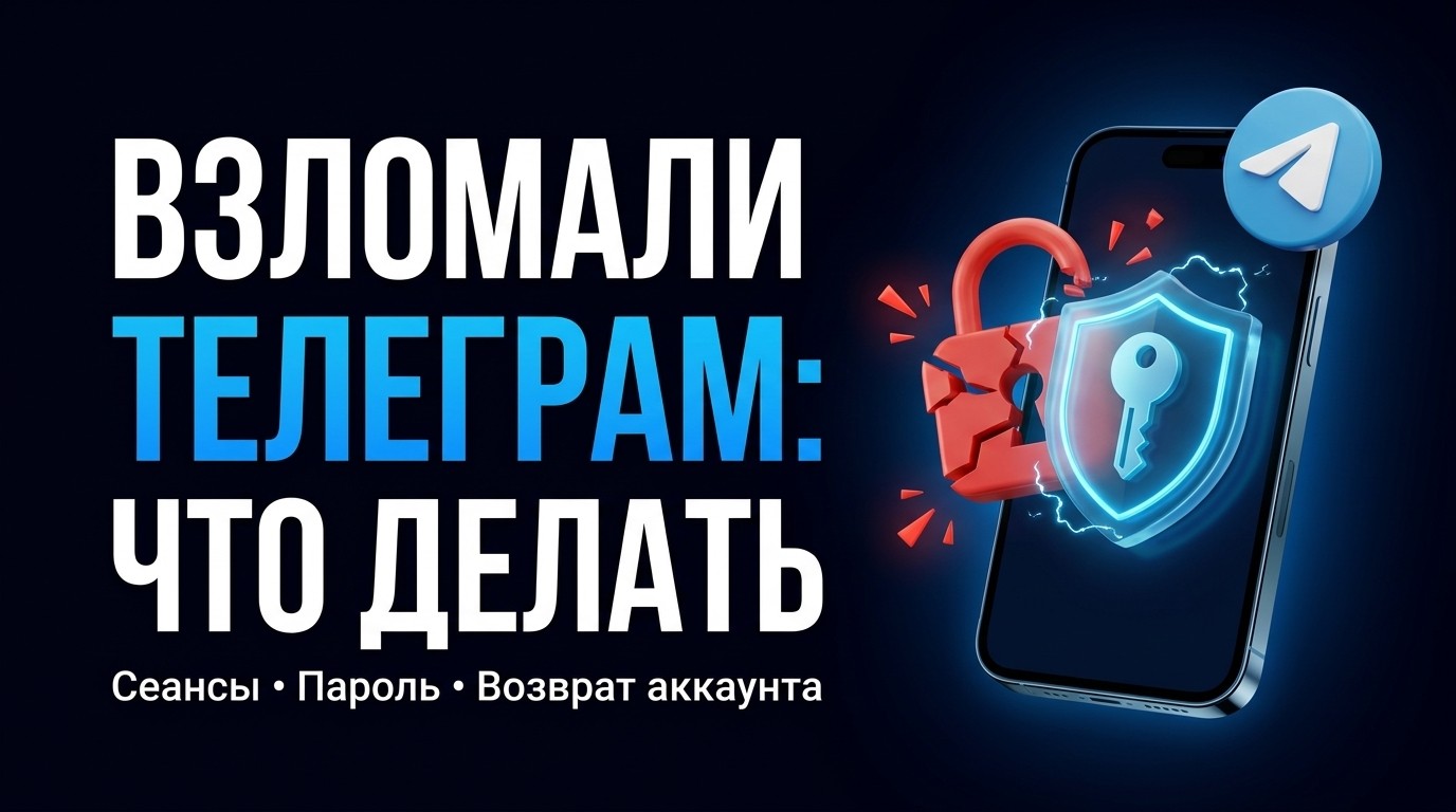 Взломали Телеграм: что делать и как вернуть аккаунт