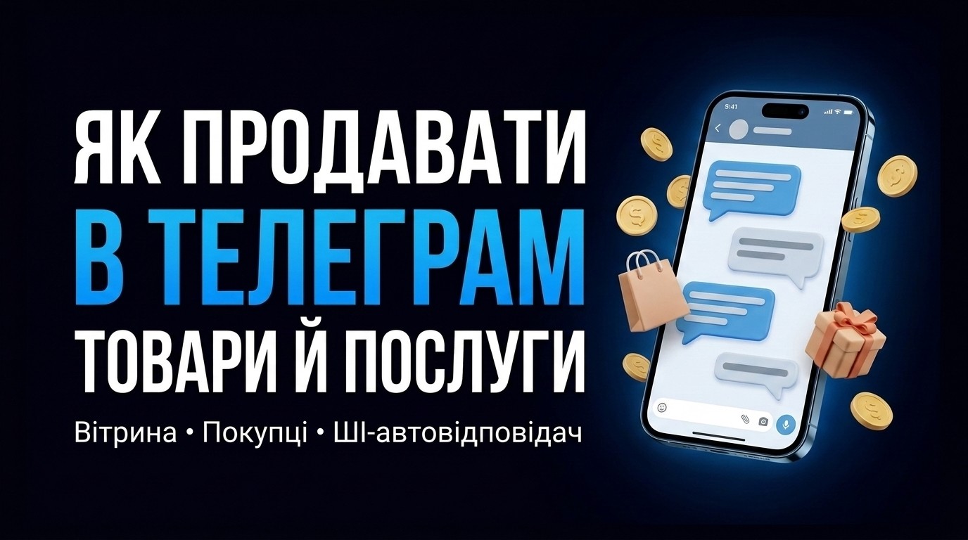 Як продавати в Telegram: ефективні способи просування товарів і послуг