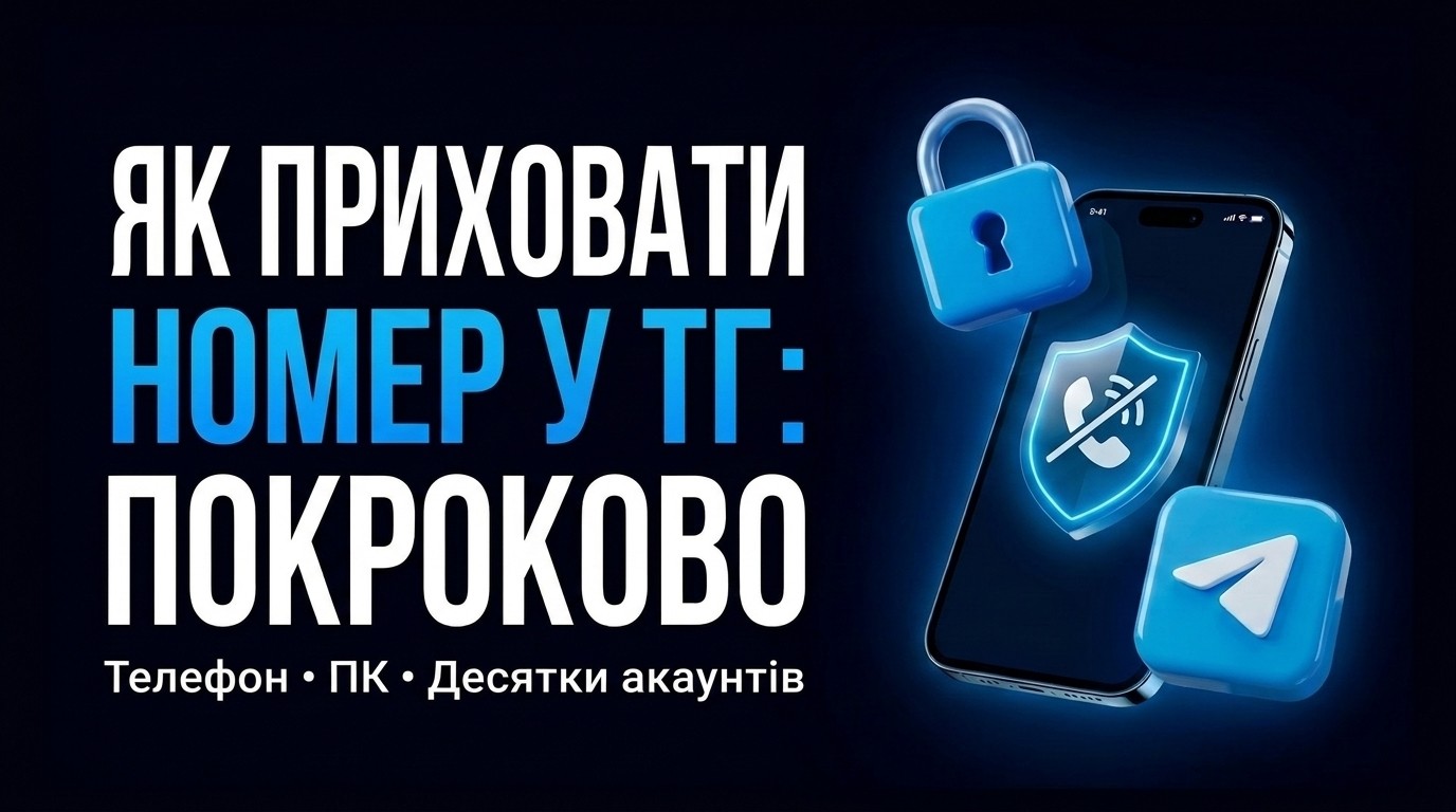 Як приховати номер телефону в Телеграм: на телефоні, ПК і робочих акаунтах