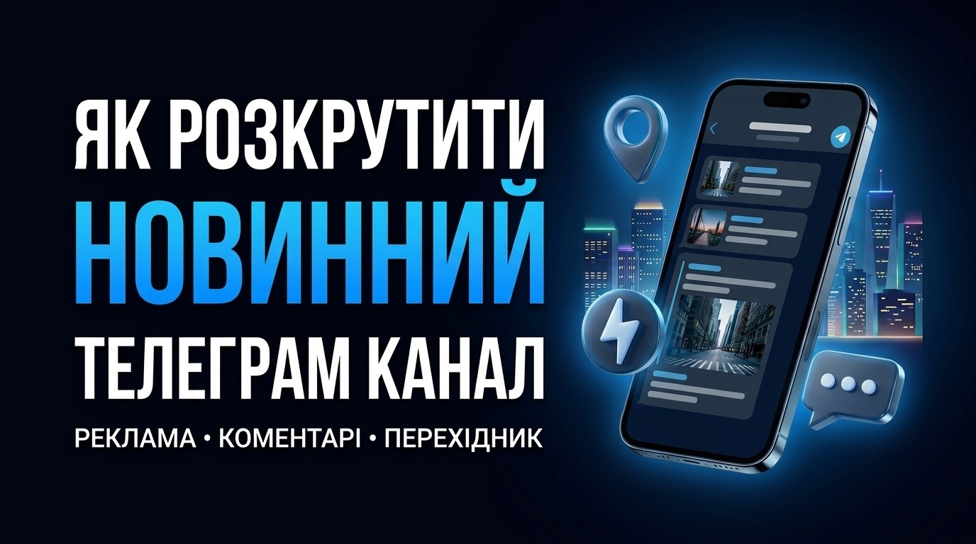 Як розкрутити новинний телеграм канал: 5 способів просування у 2026