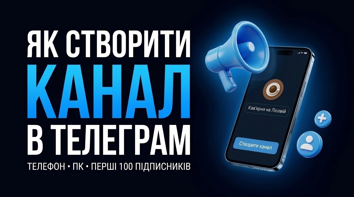 Як створити канал у Телеграмі: покрокова інструкція для новачків
