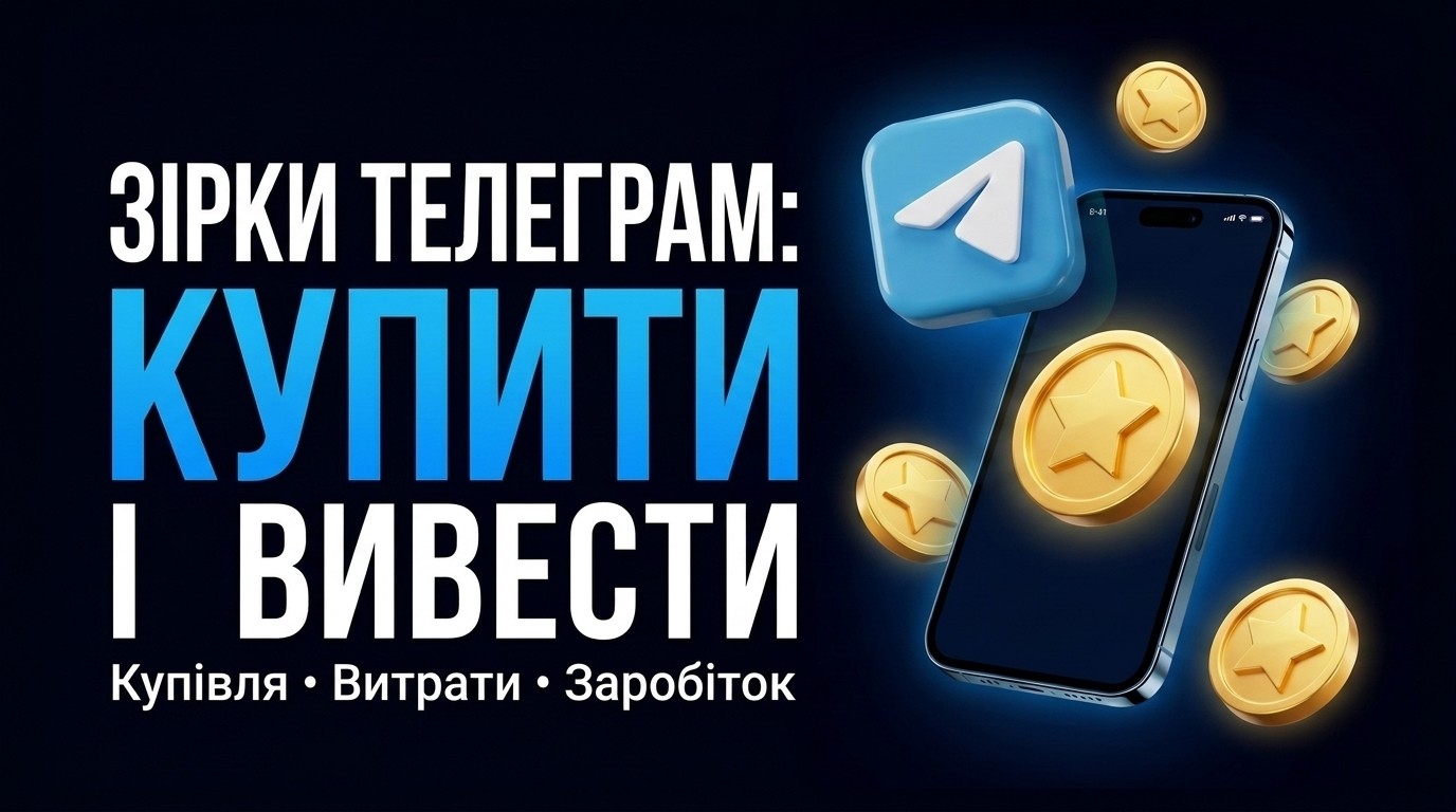 Зірки телеграм: як купити, витратити, заробити й вивести