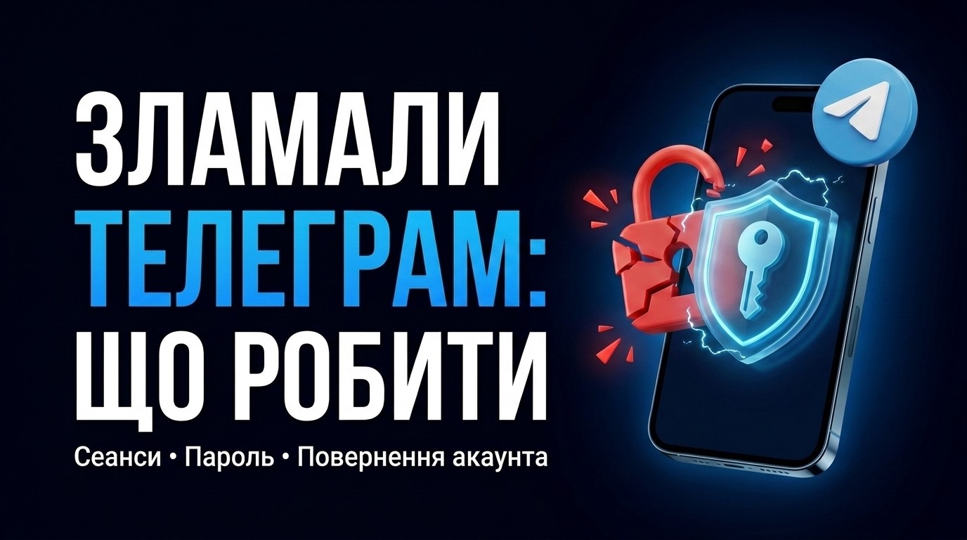 Зламали Телеграм: що робити та як повернути акаунт