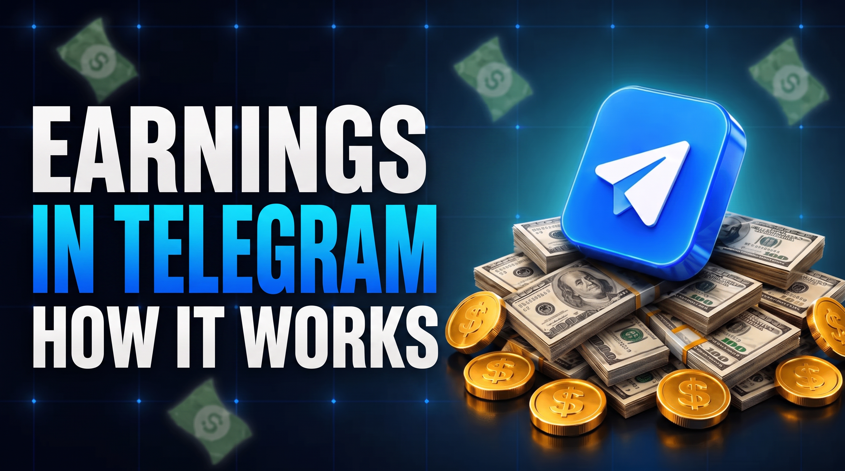 How to make money on Telegram