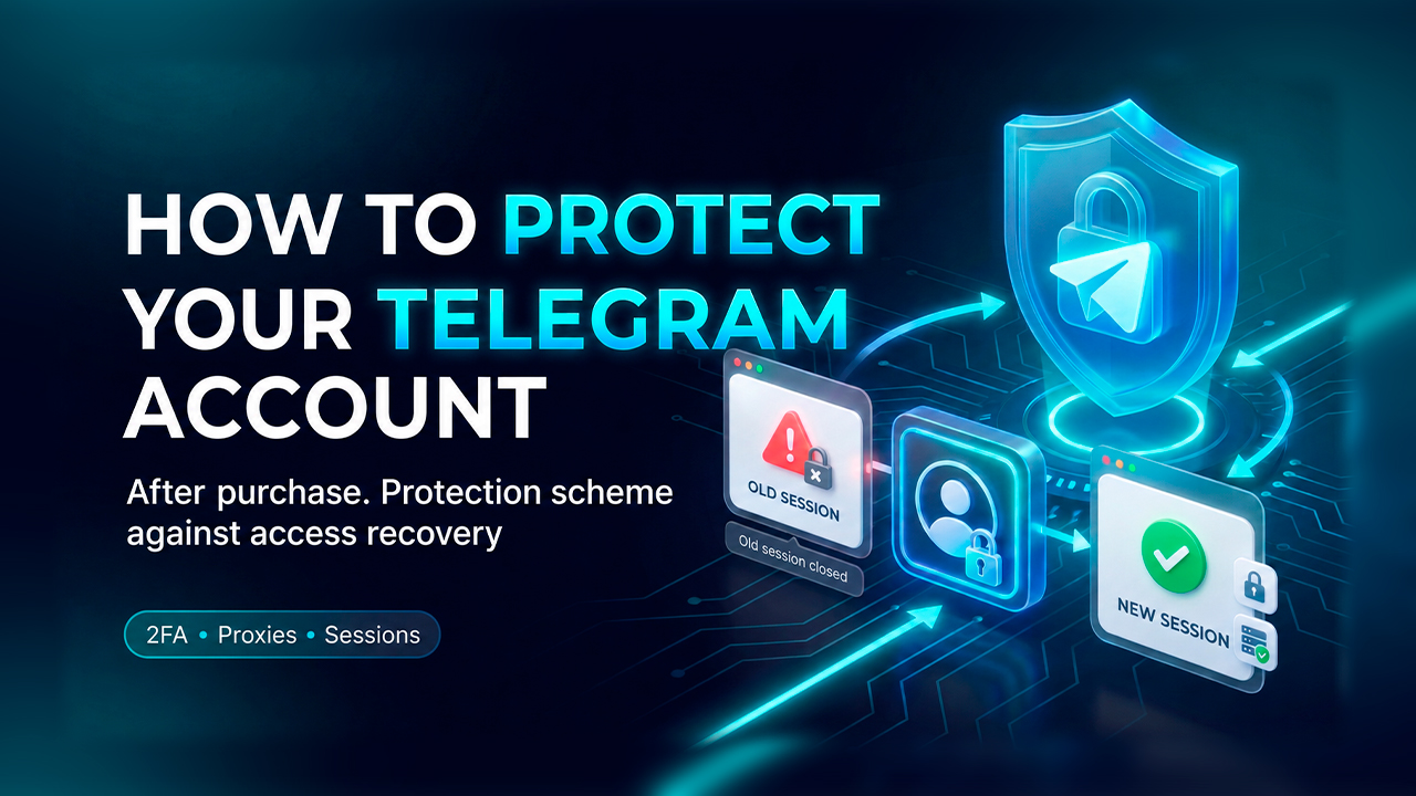 How to Protect a Telegram Account After Purchase: a Protection Scheme Against Seller Access Recovery