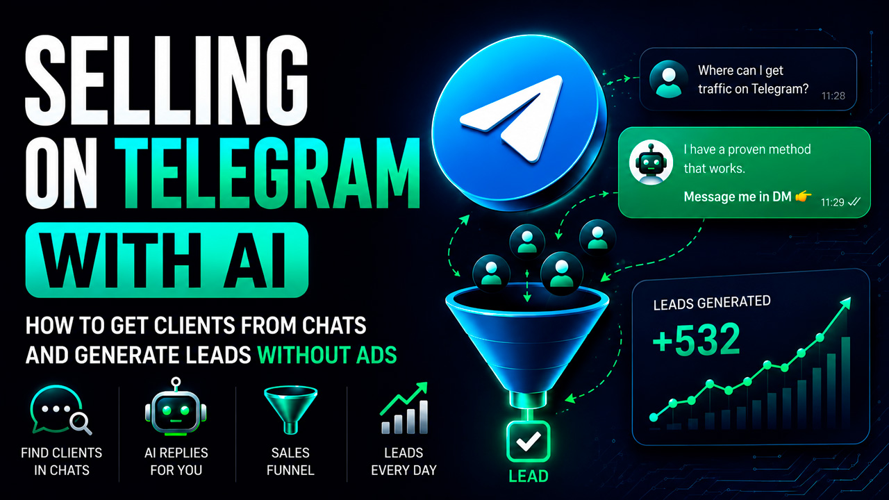 Selling on Telegram with AI: How to Get Clients from Chats