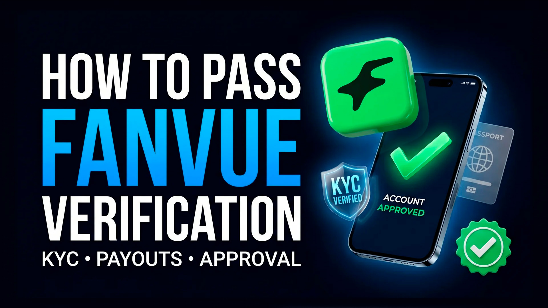 How to Verify a Fanvue Account: Complete KYC Verification Guide