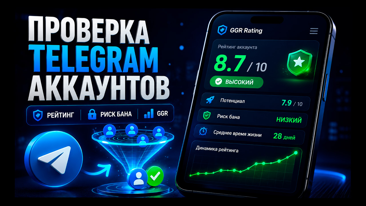 GGR (GramGPT Rating): инструкция по проверке Telegram аккаунтов