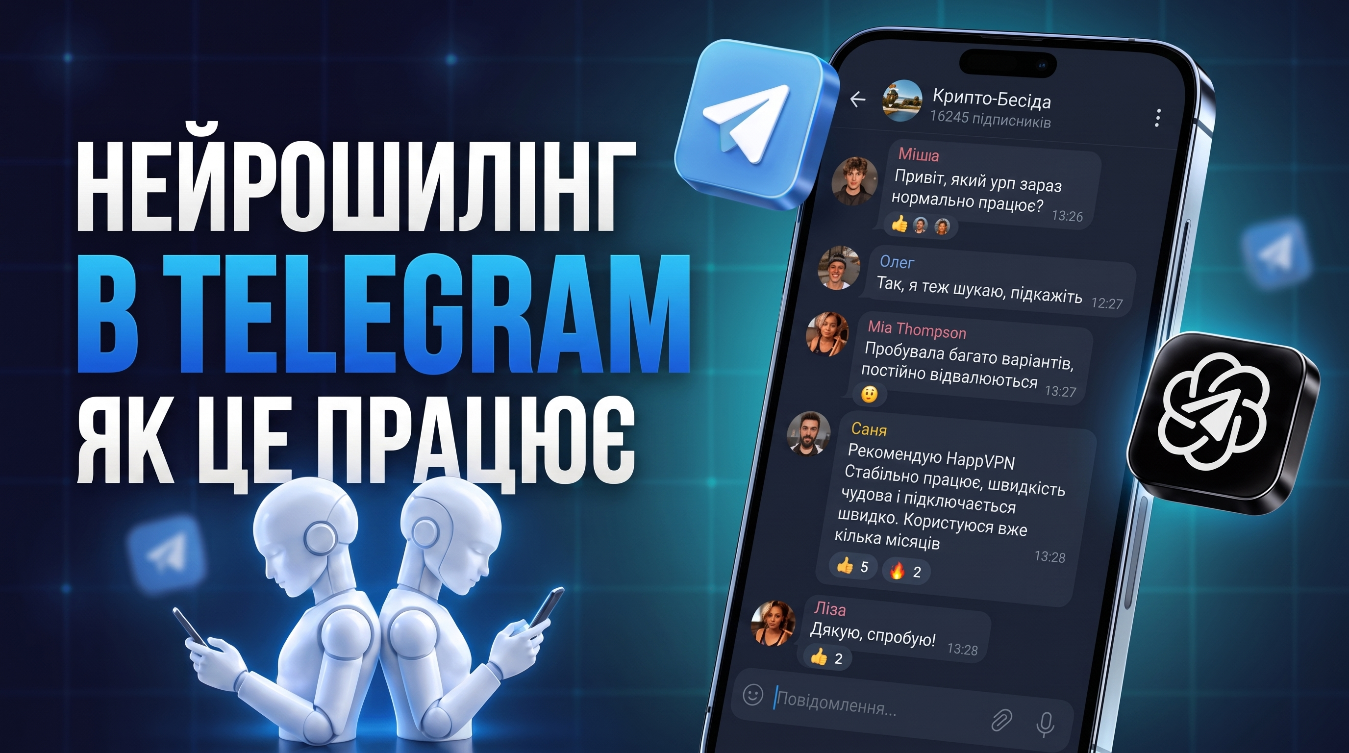 Нейрошилінг у Telegram: як працює просування через AI