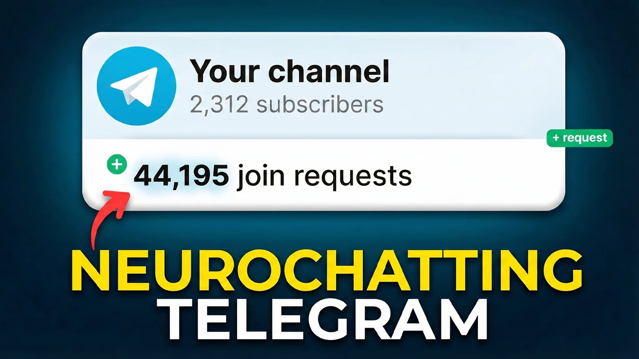 Neurochatting Telegram: how to set up and launch promotion