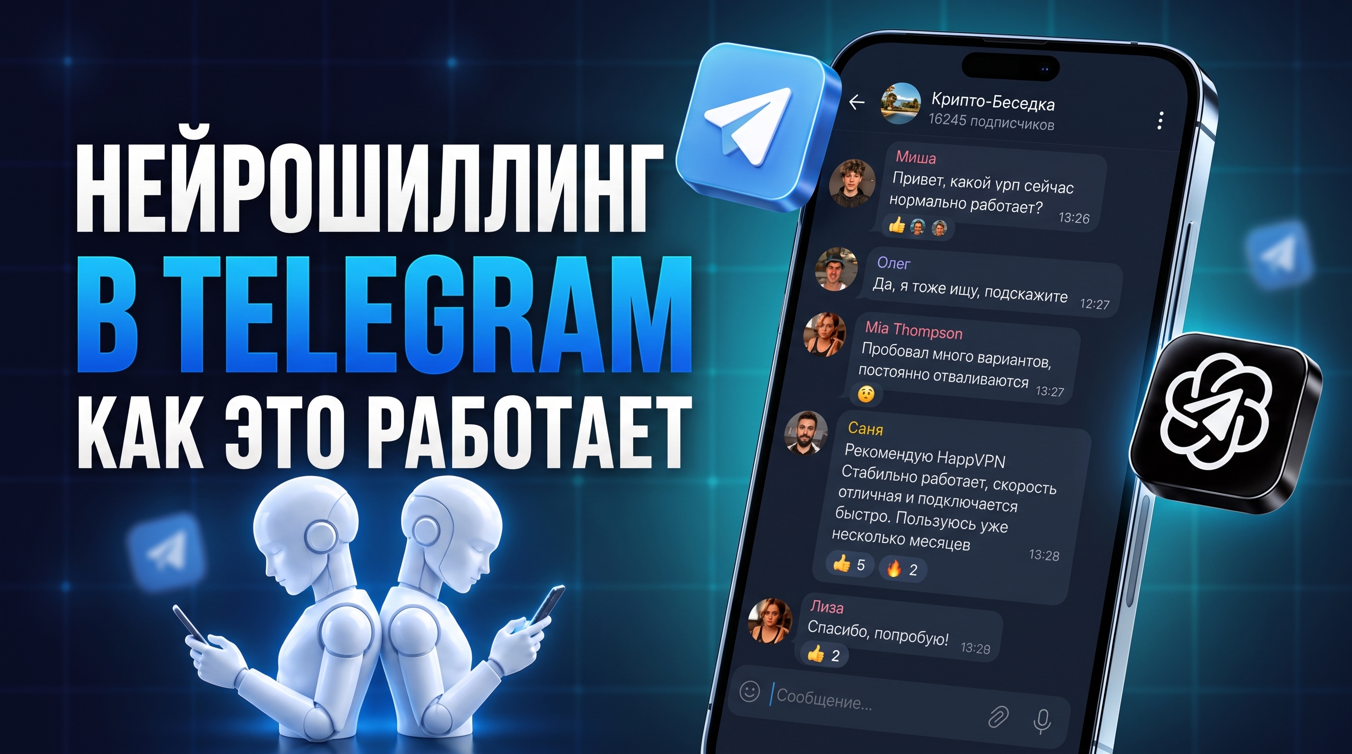 Нейрошиллинг в Telegram: как работает продвижение через ИИ