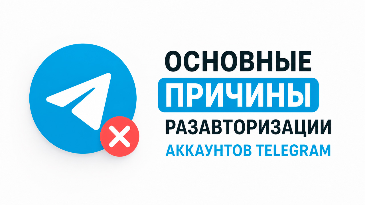 Почему происходит разавторизация аккаунтов Telegram и как её избежать