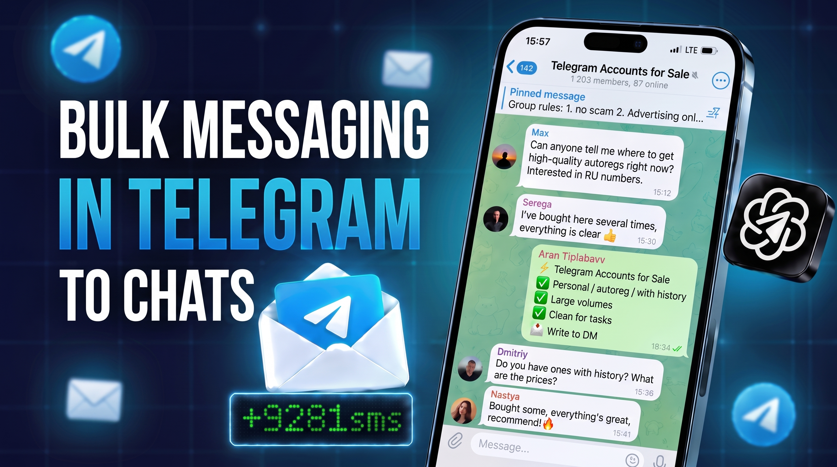 Telegram Bulk Messaging in Chats: How to Launch in 2026