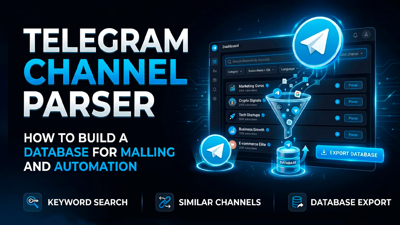 Telegram Channel Parser: How to Build a Database for Outreach and Automation